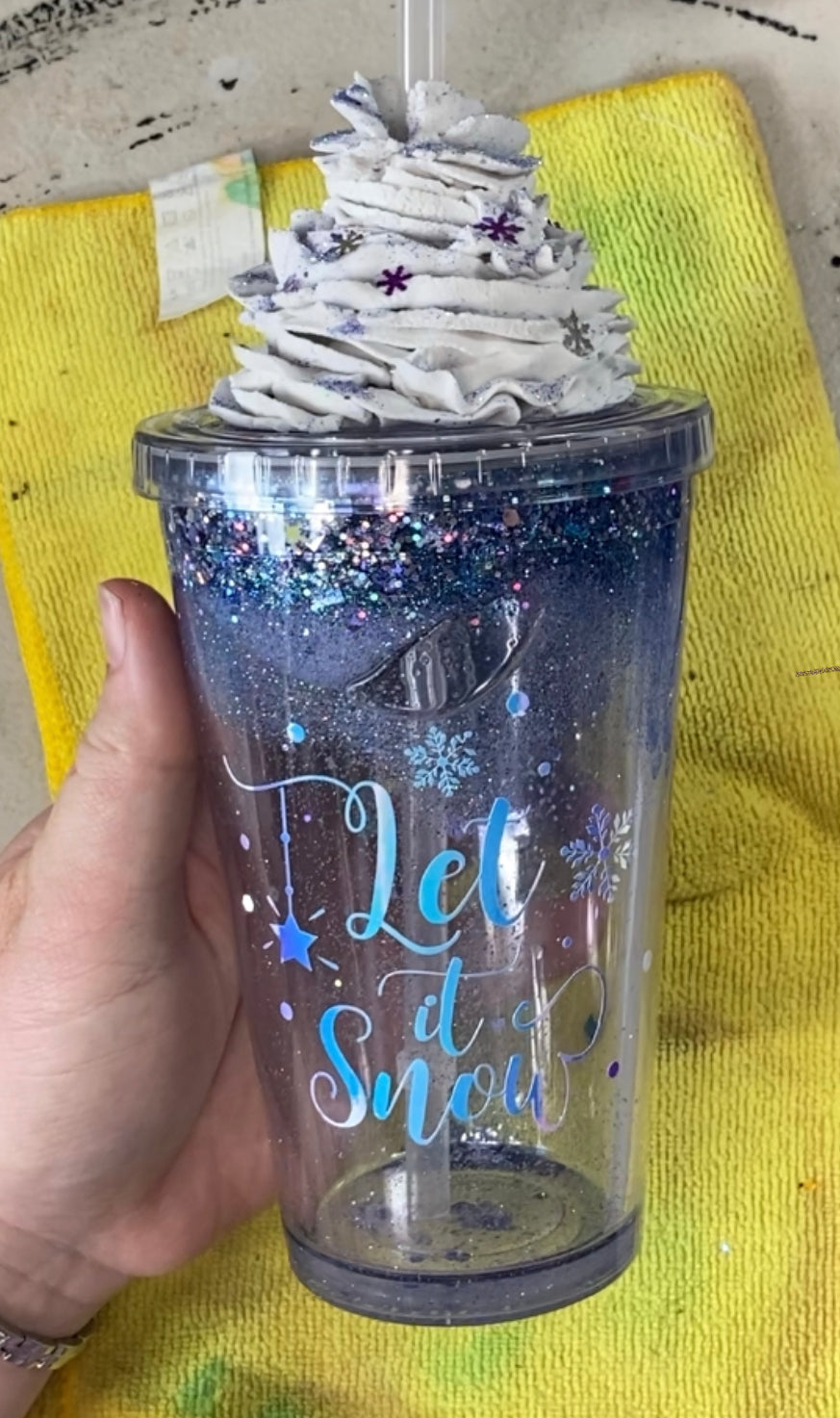 Snow Globe Tumblers!