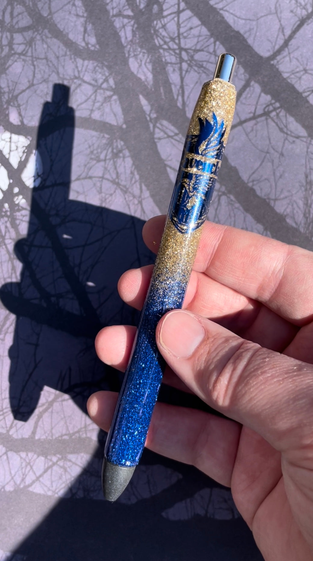 HP Inspired Wizard Houses Glitter Pen Starter Kits with UV Resin Skim Coat  & Charms